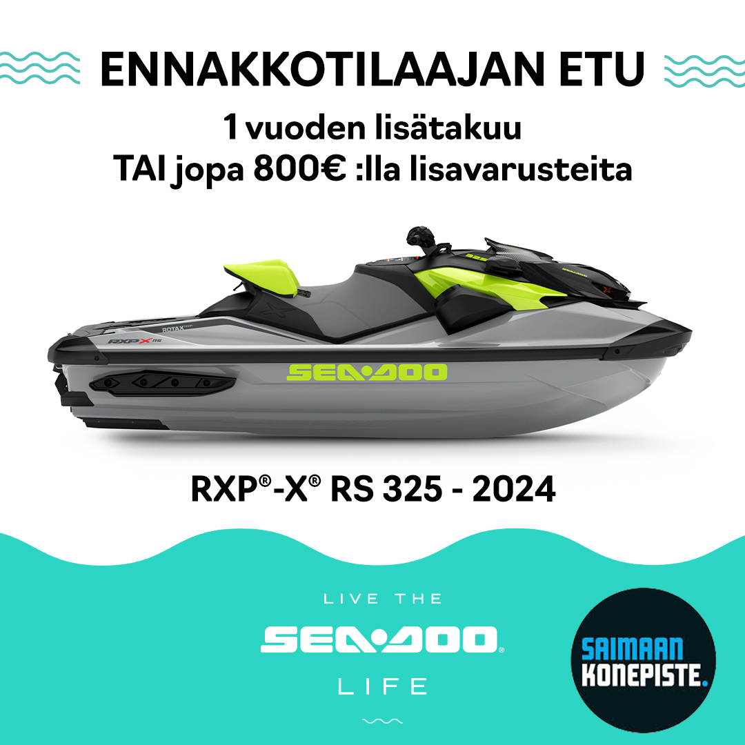 Sea Doo MY 2024 UUDISTUNEEN MALLISTON EARLY WAVE KAMPANJA